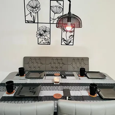 Gracehomes - 3 Apartment, Airport, Stuttgart Messe & Fair, Garage, Ventilator, Free Coffee, Wifi, 6 Guests Max
